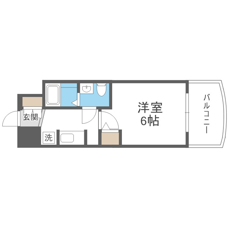 セレニテ梅田北グランデの間取り