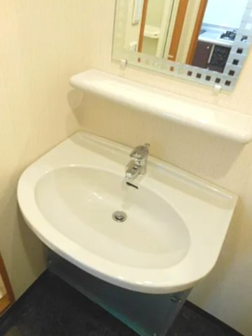 港区芝２丁目の賃貸マンションの洗面所