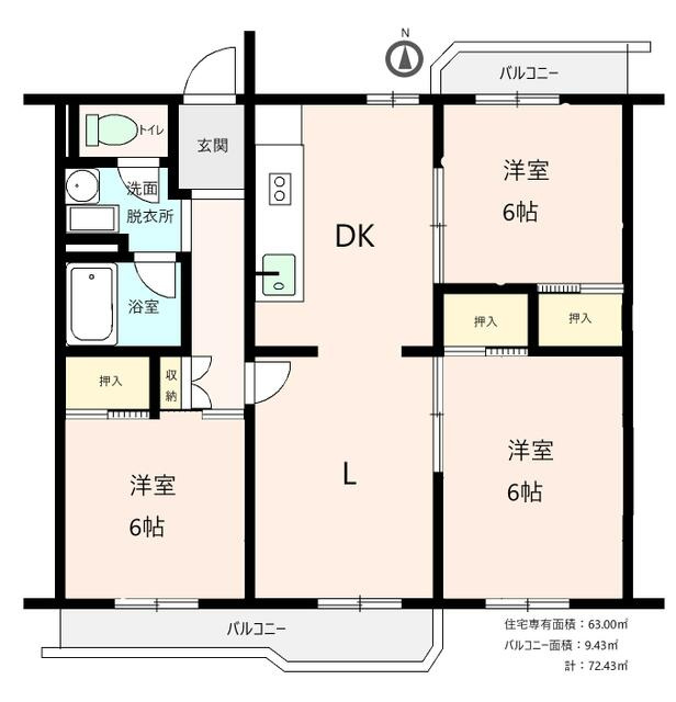 愛知郡東郷町白鳥４丁目の中古マンションの画像