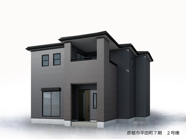 リーブルガーデン彦根市平田町7期の外観パース
