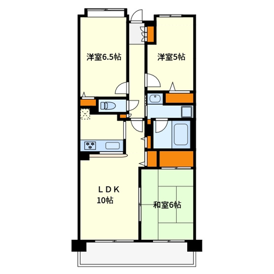 【間取り】 | KS桜川