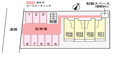 【区画図】 | フォレ　モンターニュⅡ