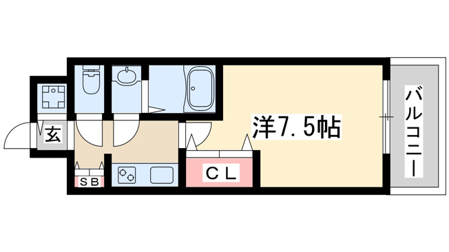 【間取り】 | スワンズシティ新大阪プライム