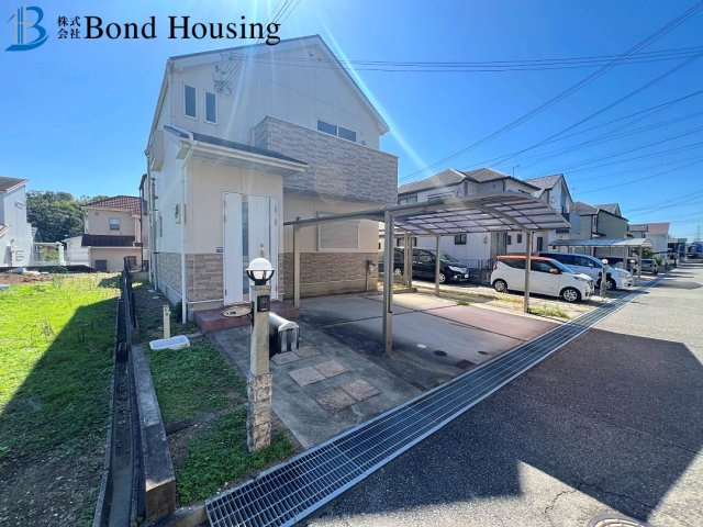 リフォーム済み物件　水谷1丁目　中古戸建の前面道路含む現地写真