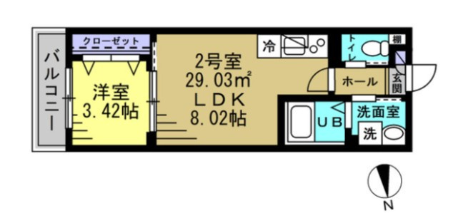 TKP新松戸Ⅰの間取り
