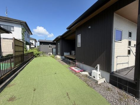 都城市蓑原町の中古一戸建の庭