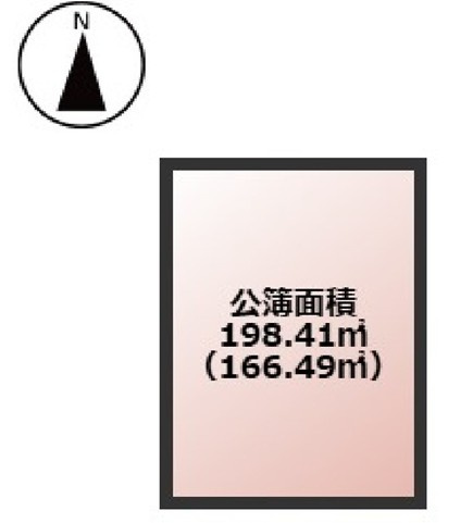 明石市魚住町清水　土地の土地図