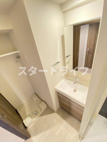 大阪市淀川区西中島７丁目の賃貸マンションの洗面所
