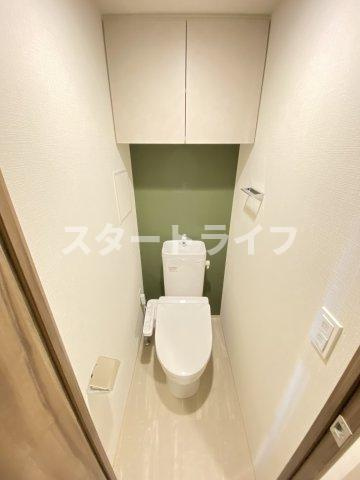 大阪市淀川区西中島７丁目の賃貸マンションのトイレ