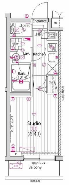 ガーラ・ヒルズ武蔵小山の間取り