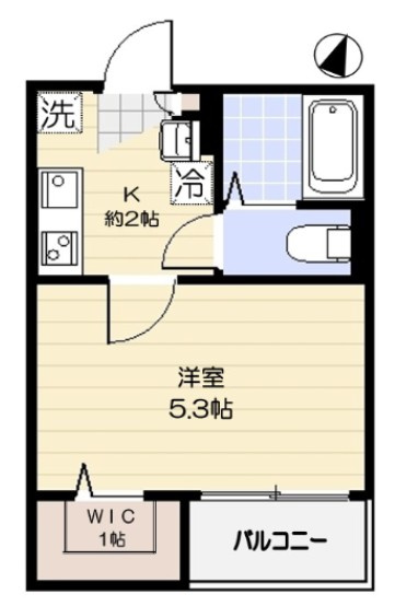リレア赤羽の間取り