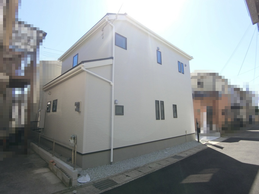 明石市朝霧町　新築戸建の外観