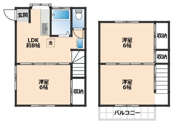 追浜町２丁目テラスハウスの画像