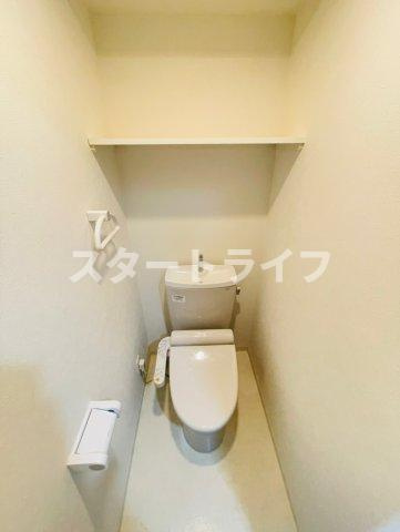 大阪市淀川区西中島７丁目の賃貸マンションのトイレ