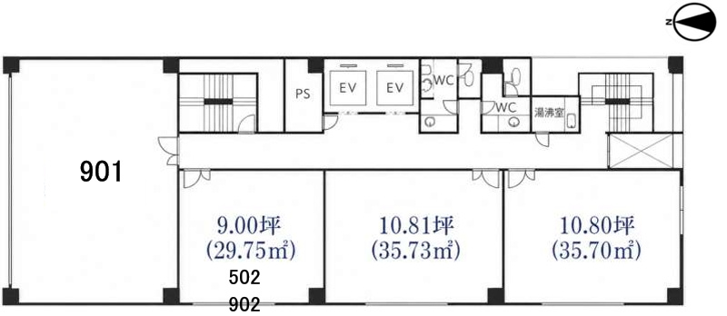 Ｔｒｉａ心斎橋の間取り
