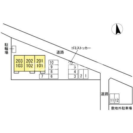 カルデアの区画図|高崎、前橋のお部屋探しはエンドスケープまで！お客様の理想お聞かせ下さい♪