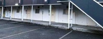 さいたま市桜区西堀１０丁目のアパートのエントランス