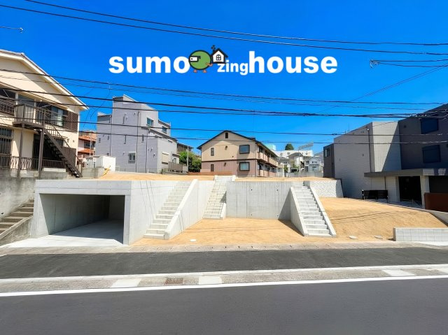 犬蔵1丁目　4区画の前面道路含む現地写真|前面道路含む現地写真です