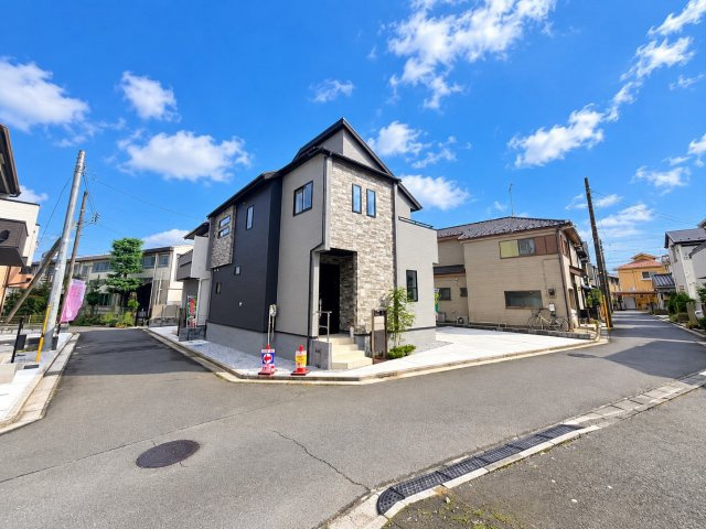 【仲介手数料無料】ふじみ野市長宮の前面道路含む現地写真