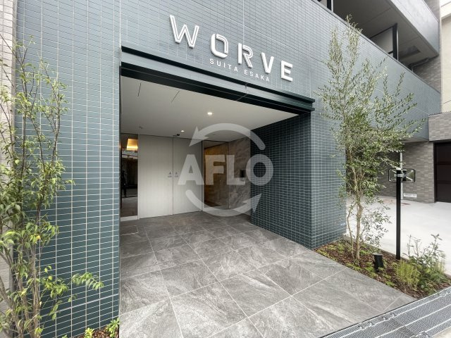ウォブ吹田江坂のエントランス|WORVE吹田江坂　エントランス