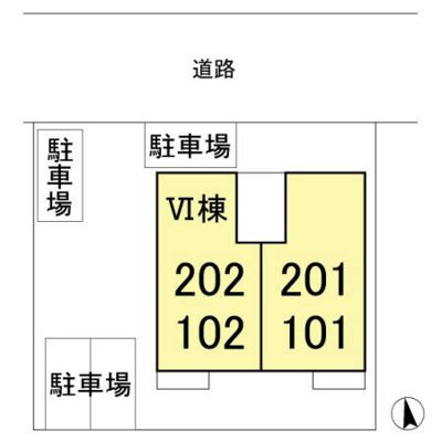 【区画図】 | メゾン森PartⅥ