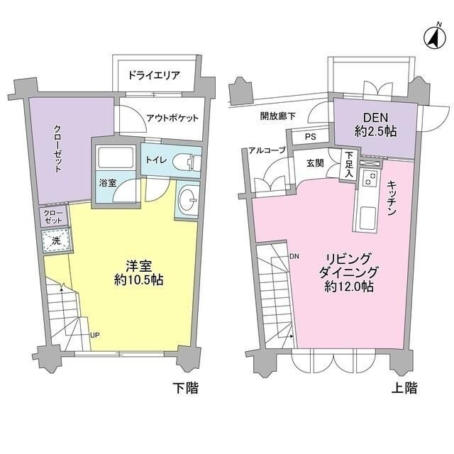 Ｔｈｅ　Ｍａｎｏｒ　Ｇａｒｄｅｎの間取り