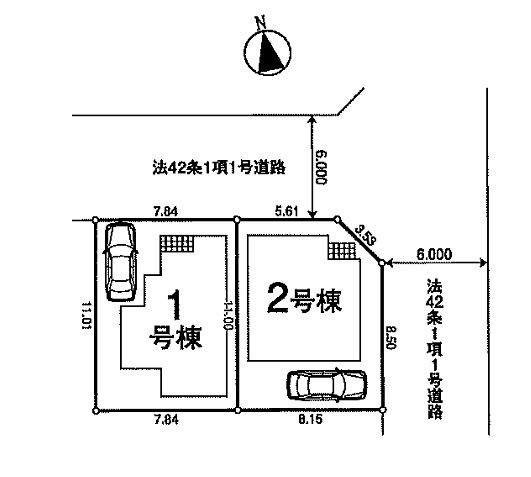 【区画図】 | ご家族様のプライベート空間が確保できる素敵な間取りです。また敷地ゆったりですので、おうち時間を楽しむのにもぴったりですね♪