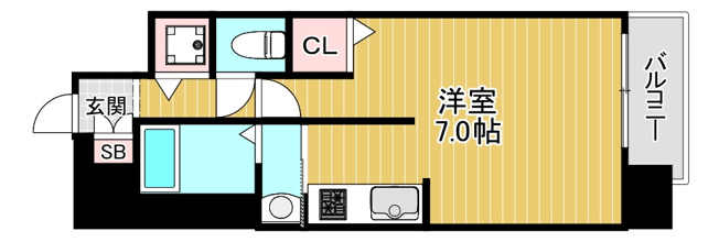 【間取り】 | クレアート大阪トゥールビヨン