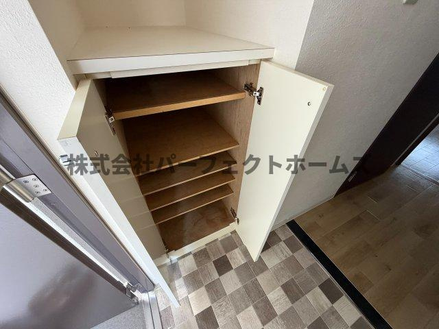 ライズアップ西尾の収納|便利な収納スペースです
