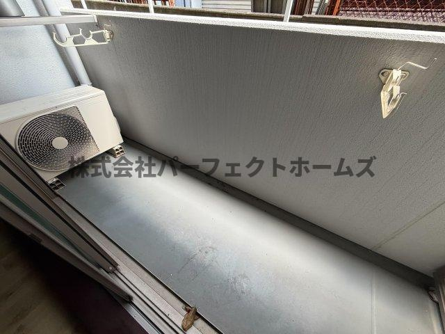 ライズアップ西尾のバルコニー|バルコニー付きです