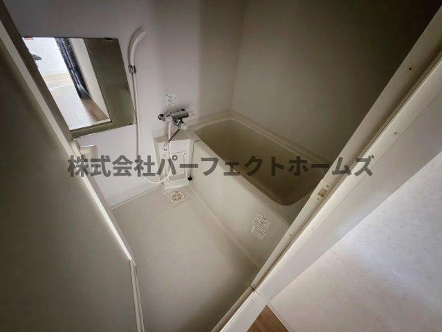 ライズアップ西尾の浴室|ゆったり過ごせるお風呂です