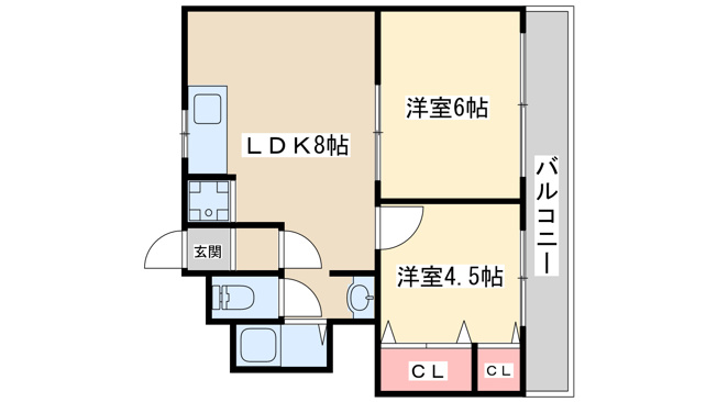 【間取り】 | 第5田村マンション