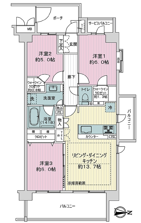 ルイシャトレ西川口プロッシモ