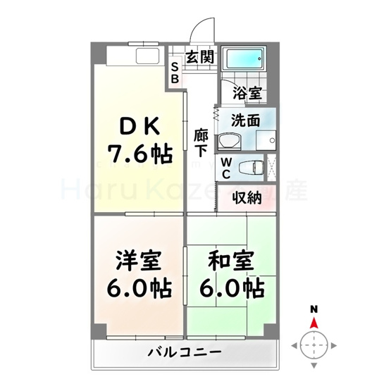 【間取り】 | タケセイハイツ道徳【名古屋市賃貸・RC造】