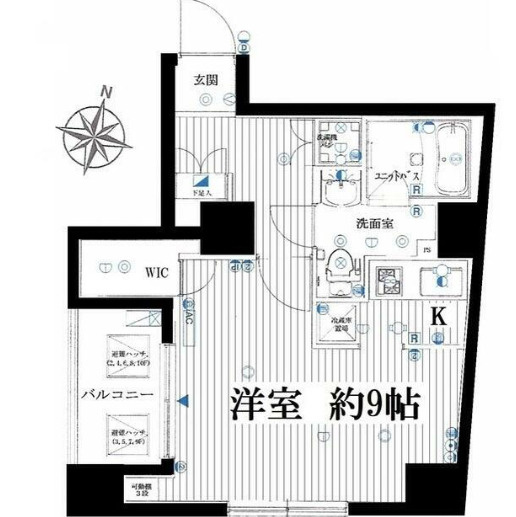 リガーレ本所吾妻橋の間取り