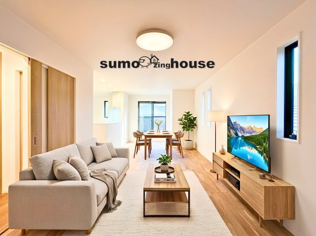 横浜市神奈川区羽沢町の居間・リビング|こちらの居間で趣味の時間をお楽しみください