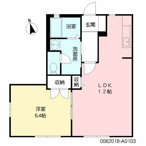 バリュージュ旭ヶ丘の間取り