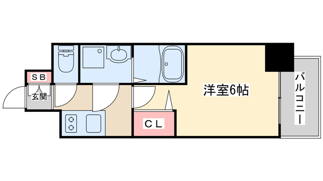【間取り】 | エスリード大阪ザ・ルクス