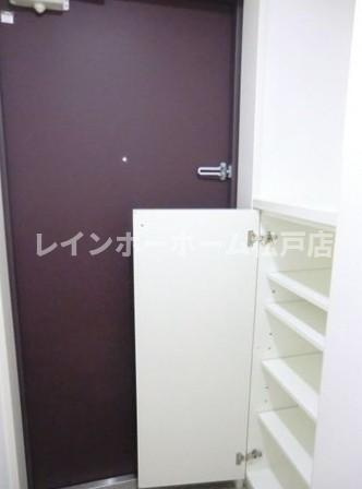 エストピア八潮の玄関|明るい玄関です