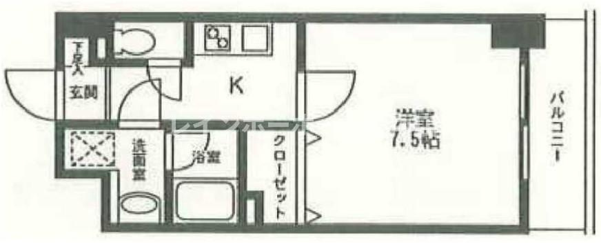 エストピア八潮の間取り