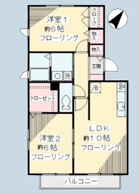 ラ・グランシューズの間取り