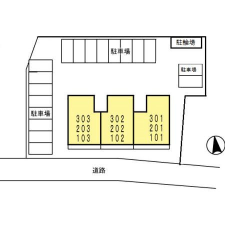 ヴィヴェンテの区画図