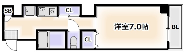 【間取り】 | ユーハイツ日本橋