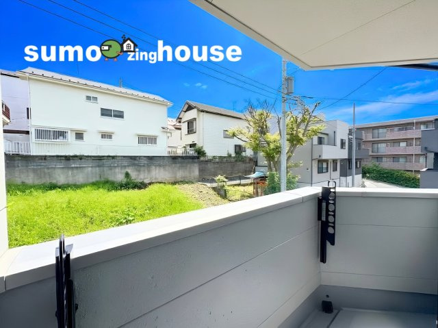梶ヶ谷　11号棟のバルコニー|広々としたバルコニーです