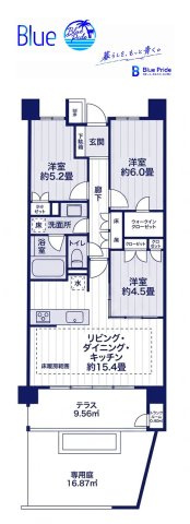 【間取り】 | ライオンズ横浜上大岡ガーデンシティ　ザ・イースト