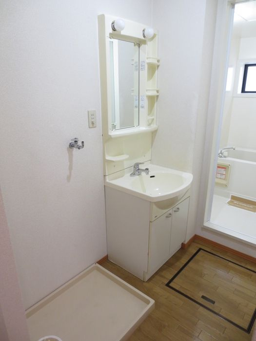 フレスコハウスの洗面所