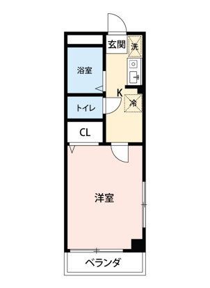 【間取り】 | ベルヴィル井の頭-再契約型-