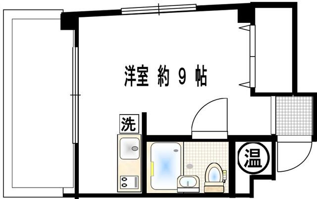 第２エントピアコート麻布　りのべルーフバルコニーの間取り