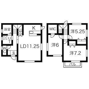 ル・シェモアの間取り