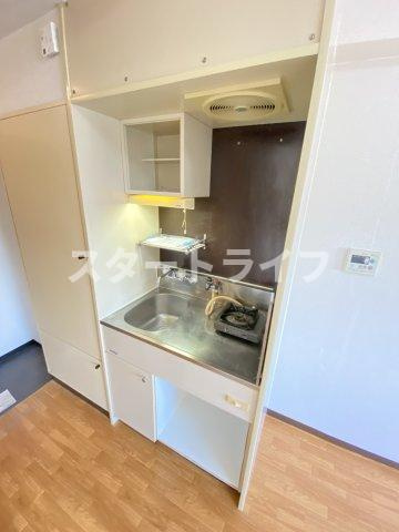 大阪市東淀川区東中島１丁目の賃貸マンションのキッチン